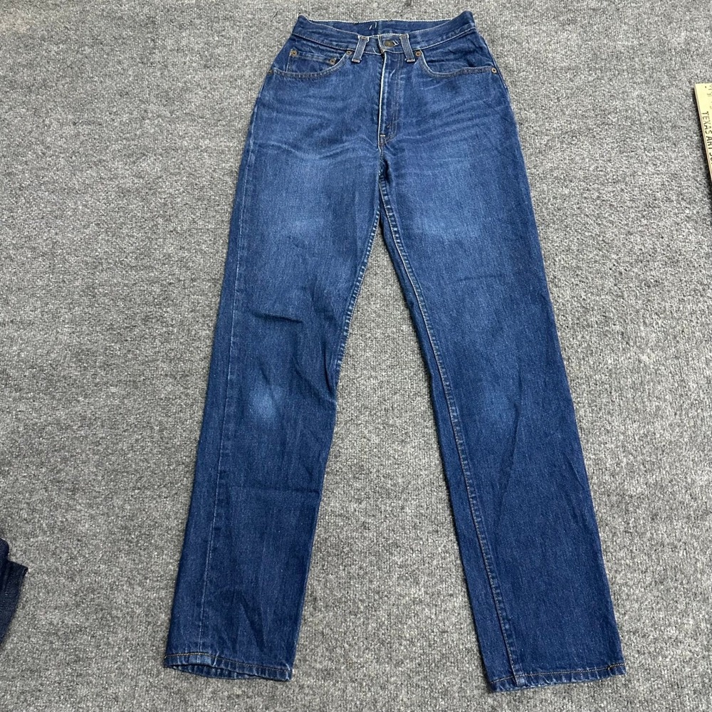 Levi's Jeans Womens Size 26 Blue Vintage 26502 Straight Leg High Rise USA Made